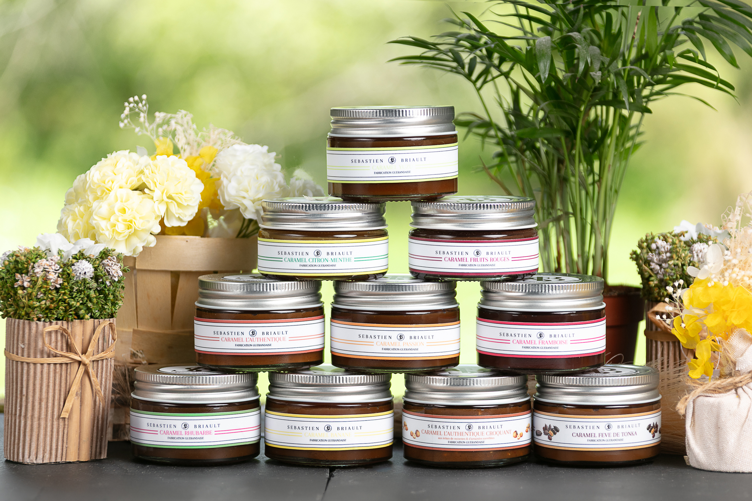 Sebastien briault 10 pots caramels Sebastien briault 10 pots caramels
